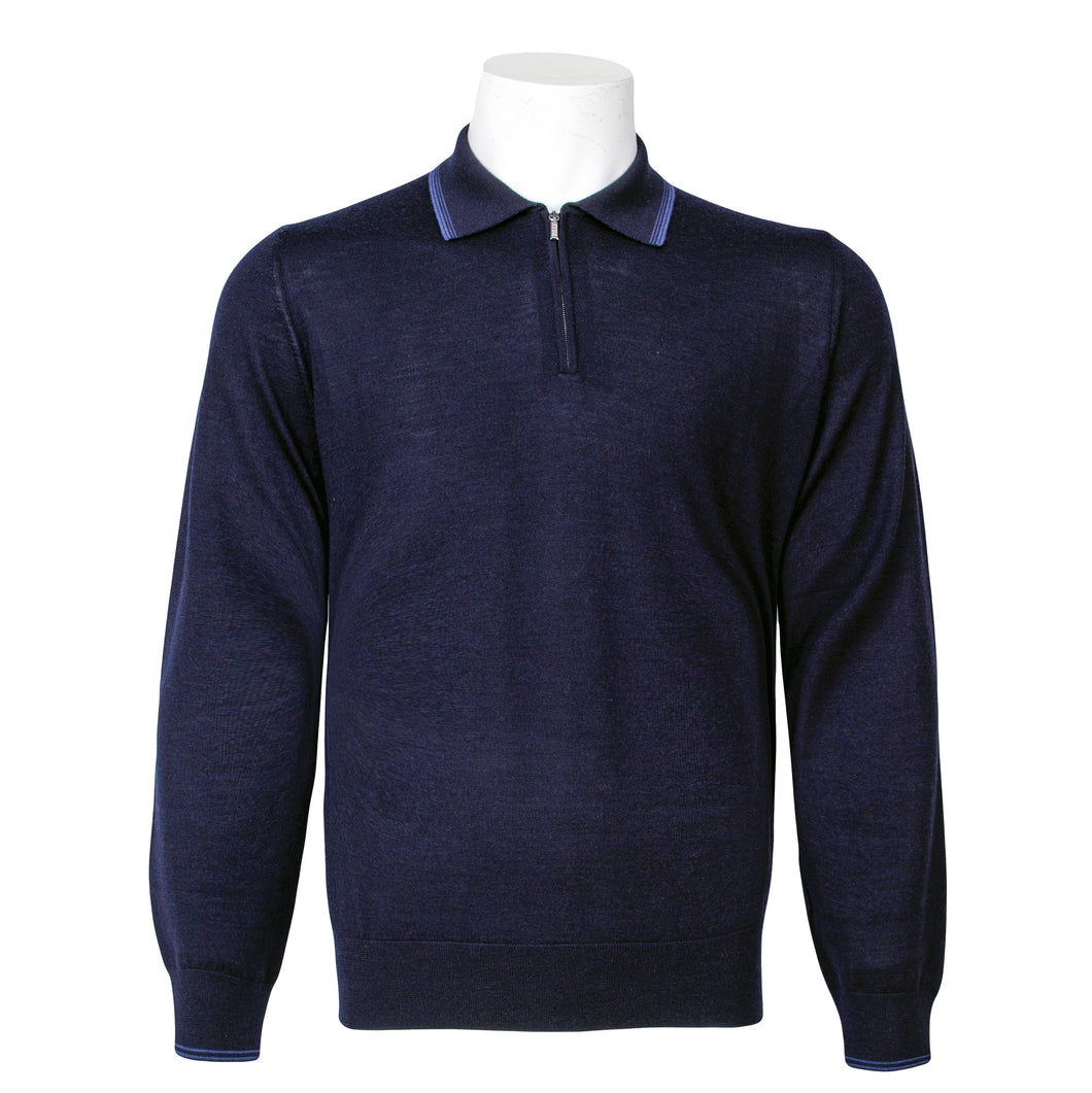 Navy blue polo