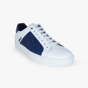 White and blue Sneakers